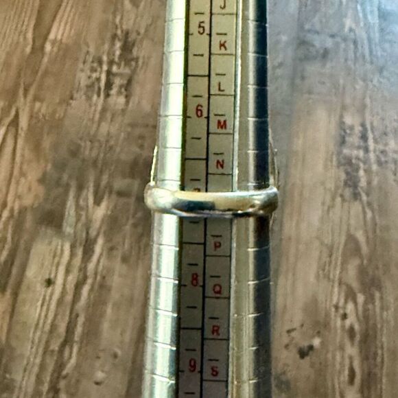 Unique Oval Black Onyx Solitaire 925 Sterling Silver Ring Natural Simple Sz 7 - Picture 6 of 6